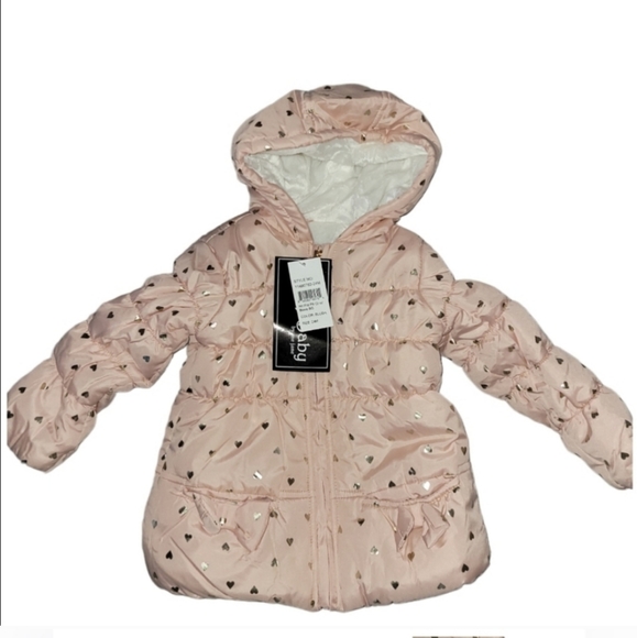 BABY PINK PUFFER JACKET - Picture 7 of 7